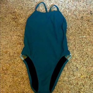 Size 26 teal/green jolyn onesie